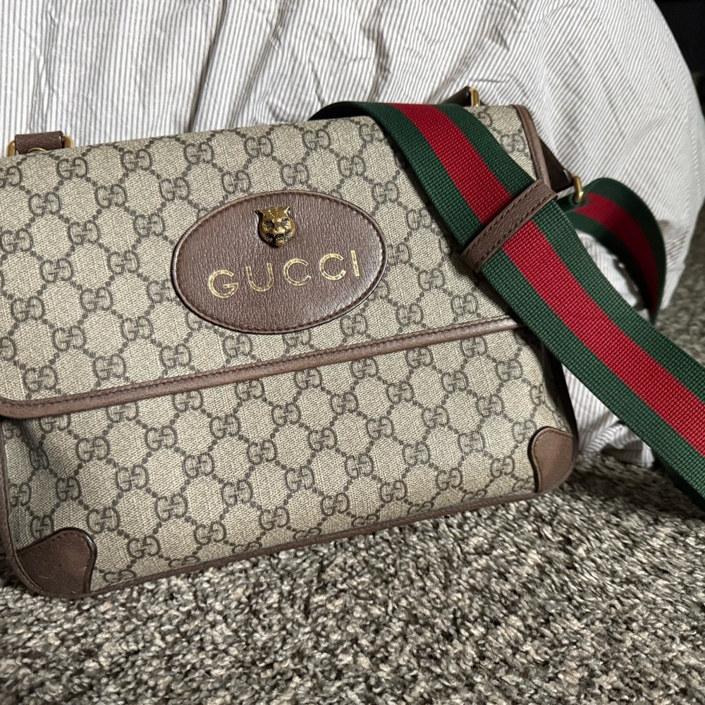 Gucci Canvas Bag with Monogram